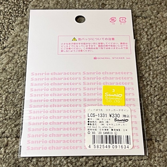 Bad Badtz-Maru Sunglasses Vinyl Sticker Small Sheet Japan Official Sanrio Kawaii - Picture 2 of 6